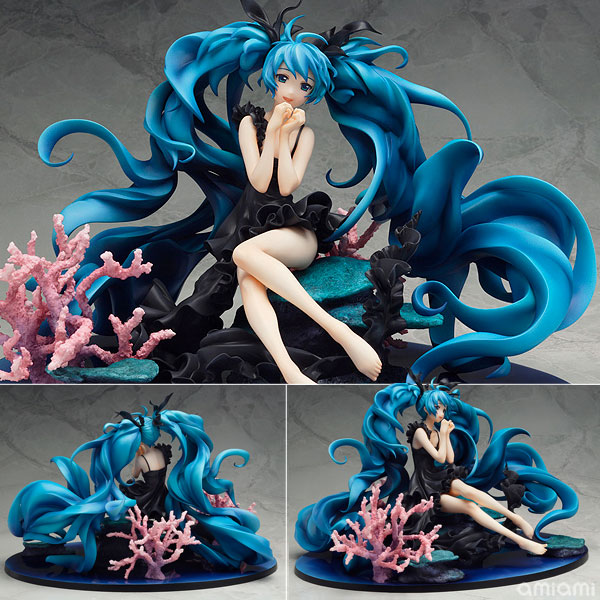 【中古】(本体A-/箱B)【特典】キャラクター・ボーカル・シリーズ01 初音ミク 深海少女ver. 1/8 完成品フィギュア(GOOD SMILE ONLINE SHOP限定)[グッドスマイルカンパニー]《発売済・在庫品》