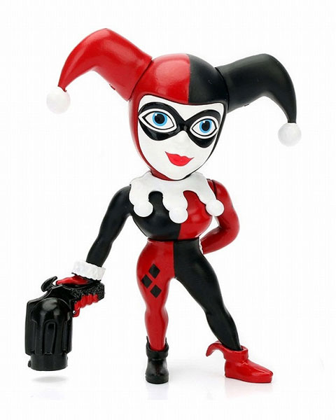 メタルズ ダイキャスト/ DCコミックス： ハーレイ・クイン 4インチ フィギュア[Jada Toys]《在庫切れ》