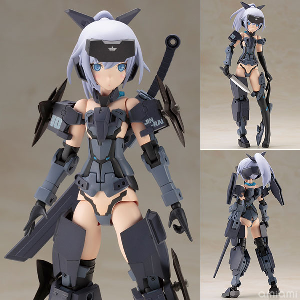 【中古】【特典】フレームアームズ・ガール 迅雷 Indigo Ver. プラモデル(コトブキヤSHOP限定)[コトブキヤ]