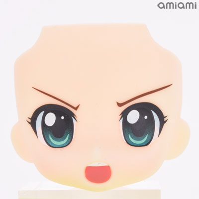 ねんどろいど クイーンズブレイド アイリ 交換用顔パーツ 怒り顔 単品