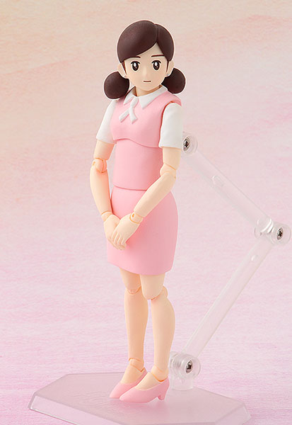 【中古】figma コップのフチ子 figmaのフチ子 ピーチ[フリーイング]