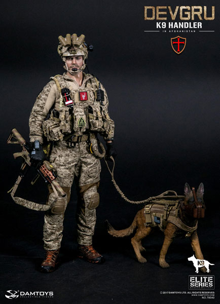 ミリタリー DEVGRU K9 HANDLER 1/6 エリートシリーズ DEVGRU K9ハンドラー in アフガニスタン