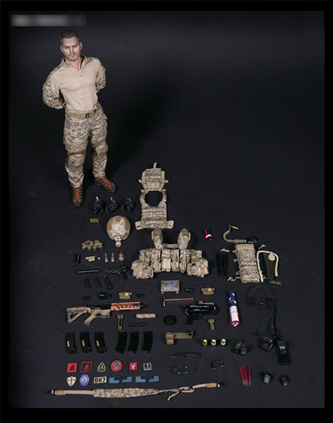 1/6 フィギュア　DEVGRU　カスタム CUSTOM : DEVGRU GUNNER MK48 by [MUCO].
