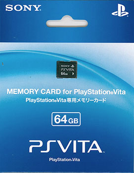 PS Vita用 メモリーカード 64GB[SCE]《在庫切れ》