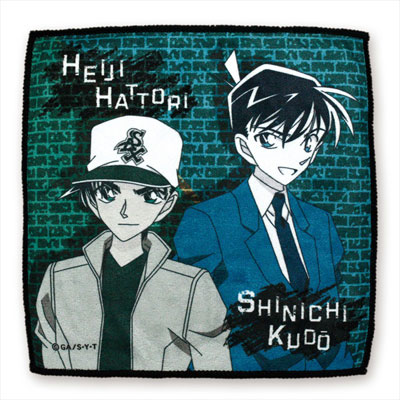 名探偵コナン ミニタオル 工藤新一＆服部平次[トーシンパック]《在庫切れ》