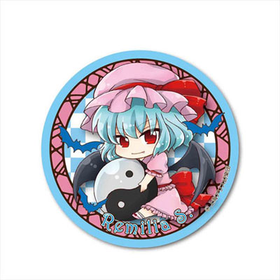 ぎゅぎゅっと缶バッチ 東方Project レミリア・スカーレット[ベルハウス ぎゅぎゅっと缶バッチ 東方Project レミリア・スカーレット[ベルハウス