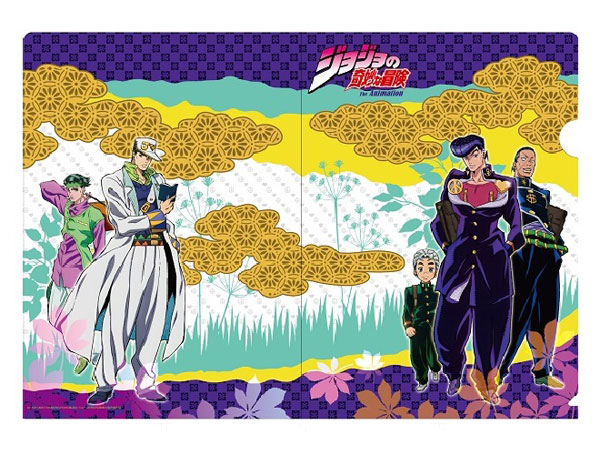 ジョジョの奇妙な冒険 ダイヤモンドは砕けない 和紙クリアファイル 集合[PROOF]《在庫切れ》