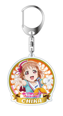 ラブライブサンシャイン　高海千歌　A賞　カラビナ　アクキー ラブライブ！サンシャイン！！ アクリルキーホルダー 高海千歌 青空