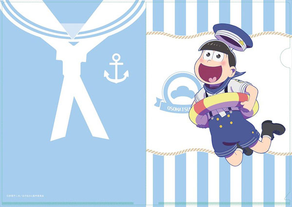 おそ松さん 描き下ろし マリンセーラークリアファイル 十四松[エムズ]《在庫切れ》