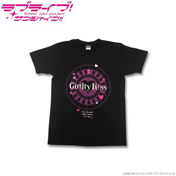 ラブライブ！サンシャイン！！ ユニットロゴTシャツ Guilty Kiss L