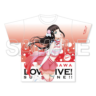 ラブライブ！サンシャイン！！』フルグラフィックTシャツ 黒澤ダイヤ