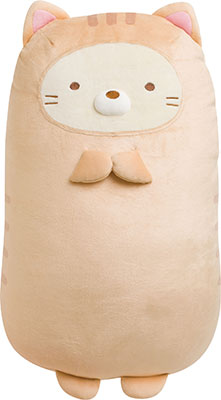 MR96001 ぽかぽかねこびより すみっコぐらし スーパーもーちもち抱きぐるみ ねこ[サンエックス]《在庫切れ》