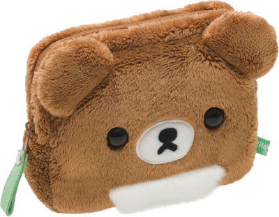 CU22201 リラックマ ぬいぐるみマルチケース チャイロイコグマ[サンエックス]《在庫切れ》