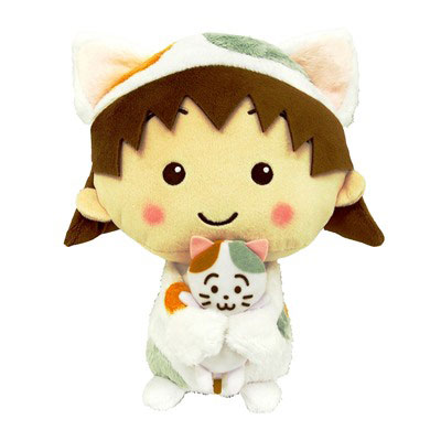 ちびまる子にゃん ぬいぐるみ まるにゃん[サンライズ]《在庫切れ》