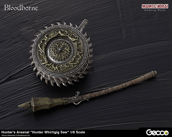 【中古】Bloodborne ブラッドボーン/ Hunter’s Arsenal ハンターズ・アーセナル： 回転ノコギリ 1/6スケール ウェポン[Gecco]