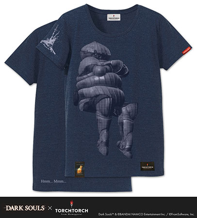 TORCH TORCH ダークソウル Tシャツ 悩めるカタリナ騎士 L 新品 ダークソウル × TORCH TORCH/ 悩めるカタリナ騎士のTシャツ： ヘザー