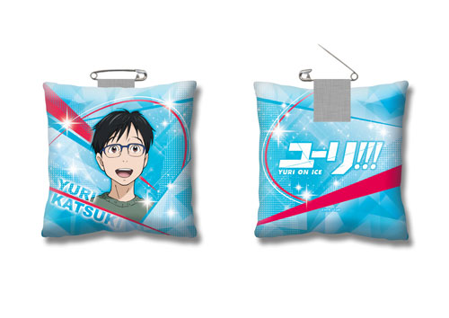 ユーリ！！！ on ICE クッションバッジ 勝生勇利[GATE]《在庫切れ》