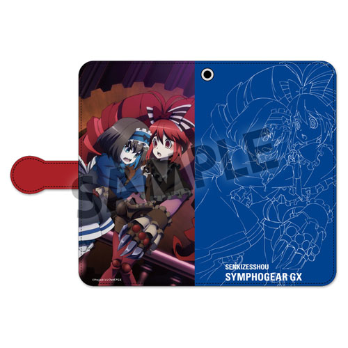 戦姫絶唱シンフォギアXD UNLIMITED 手帳型スマホケース【奏ver.】F 戦姫絶唱シンフォギアXD UNLIMITED 手帳型スマホケース【奏ver