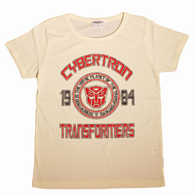 トランスフォーマー/ サイバトロン カレッジ Tシャツ RS-17 ホワイト 