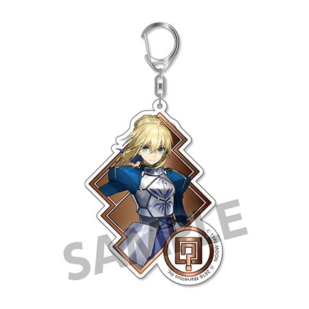 z*f様 Fate/EXTELLA デカアクリルキーホルダー アルトリア・ペンド Fate/EXTELLA アクリルキーホルダー アルトリア・ペンドラゴン[ホビー