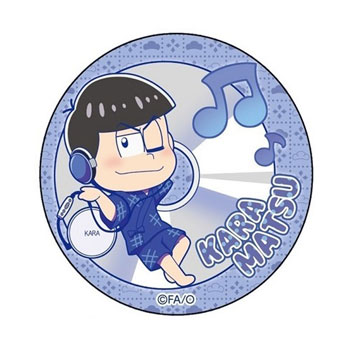 おそ松さん きゃらみゅ(第2弾 ver)缶バッジ カラ松[PROOF]《在庫切れ》