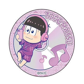 おそ松さん きゃらみゅ(第2弾 ver)缶バッジ トド松[PROOF]《在庫