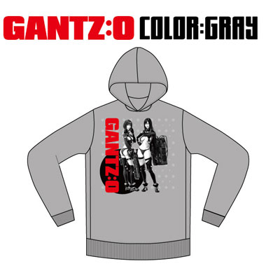 LIVERTINEAGE×GANTZ：O コラボパーカー GURAVURE GRY S[キャラアニ]《在庫切れ》