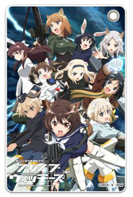 ブレイブウィッチーズ スリムソフトパスケース キービジュアル[キャラモード]《在庫切れ》