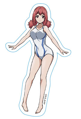 TVアニメ『競女！！！！！！！！』アクリルキーホルダー (4) 豊口のん[メディコス・エンタテインメント]《在庫切れ》