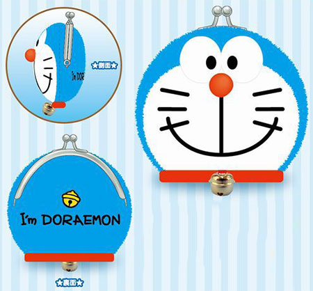 ドラえもん I’m DORAEMON ぬいぐるみがまぐち[マルヨシ]《在庫切れ》