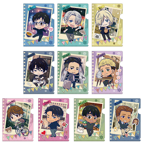 ユーリ！！！ on ICE とじコレ ミニクリアファイル 10個入りBOX[ツインクル]《在庫切れ》