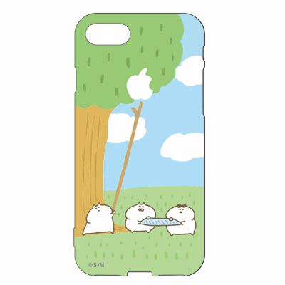 ネコこのゴロ iPhoneケース (リンゴつつき)[ツインクル]《在庫切れ》