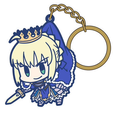 Fate/Grand Order セイバー/アルトリア・ペンドラゴンつままれキーホルダー[コスパ]