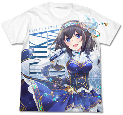アイドルマスター シンデレラガールズ ブライトメモリーズ 鷺沢文香フルグラフィックTシャツ/WHITE-XL[コスパ]《在庫切れ》