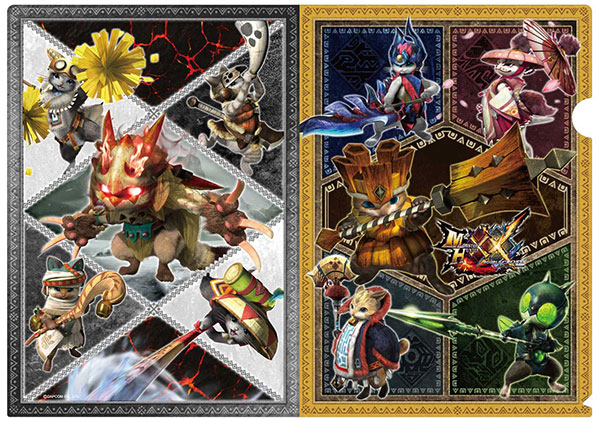 モンスターハンターダブルクロス A4クリアファイル(ニャンター モンスターハンターダブルクロス A4クリアファイル(ニャンター