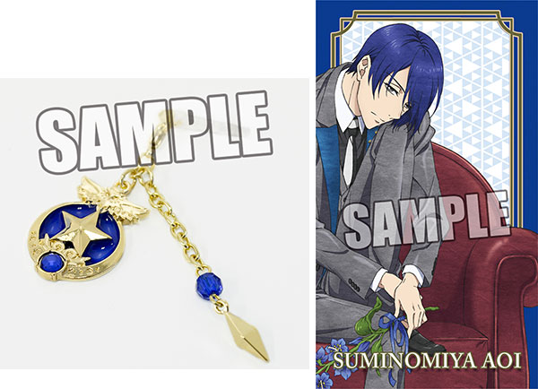 マジきゅんっ！ルネッサンス ステンドグラス風イヤホンジャック「墨ノ宮葵」[ブロッコリー]《在庫切れ》