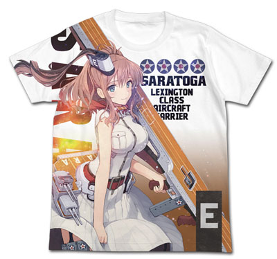 艦隊これくしょん -艦これ- サラトガ フルグラフィックTシャツ