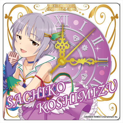 アイドルマスター シンデレラガールズ 輿水幸子 アクリル掛け時計