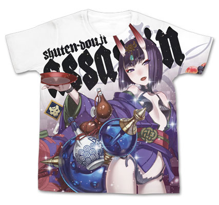 ネットオフ 送料得店 Fate/Grand Order アサシン/酒呑童子 フルグラフィックTシャツ ホビー