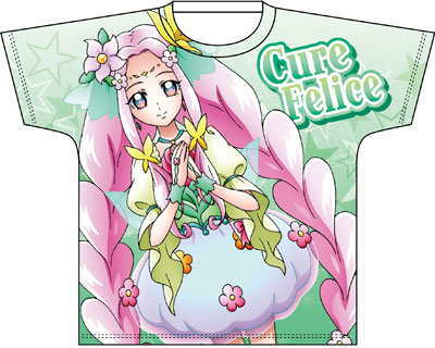 全プリキュア・フルカラープリントTシャツ/「魔法使いプリキュア！」キュアフェリーチェ M