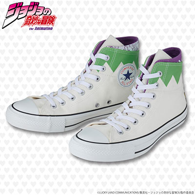 [CONVERSE ALL STAR 100]ALL STAR 100 W HI / JO[ジョジョの奇妙な冒険 岸辺露伴モデル] 25.0cm[バンダイ]《在庫切れ》