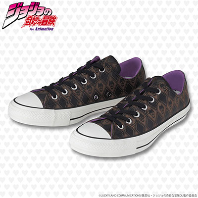 CONVERSE ALL STAR 100]ALL STAR 100 OX / JO [ジョジョの奇妙な冒険 吉良吉影モデル]  30.0cm[バンダイ]【送料無料】《在庫切れ》