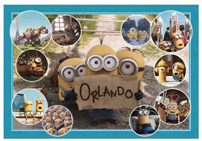 ジグソーパズル ミニオンズ オーランド 300ピース (03-851)[やのまん]《在庫切れ》