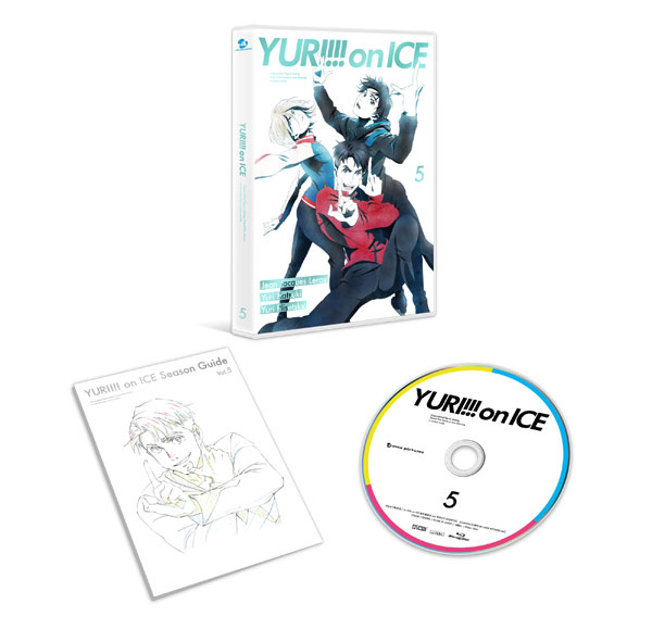 BD ユーリ!!! on ICE 5 (Blu-ray Disc)[エイベックス]【送料無料】《在庫切れ》