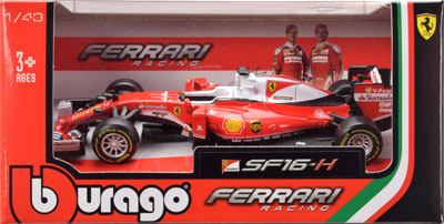 1/43 フェラーリSF16-H #7 キミ ライコネン[ブラゴ]《在庫切れ》