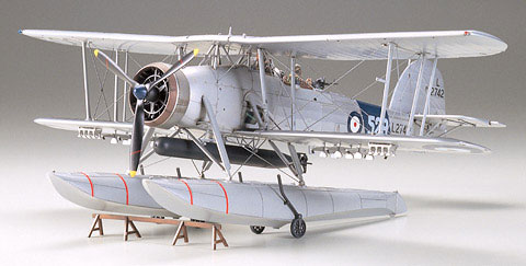 1/48 傑作機シリーズ No.71 フェアリー ソードフィッシュ Mk.I 水上機型 プラモデル（再販）[タミヤ]《在庫切れ》
