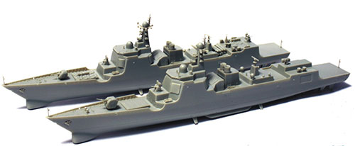 1/700 中国海軍 ミサイル駆逐艦 旅洋II型/052C型＆旅洋III型/052D型