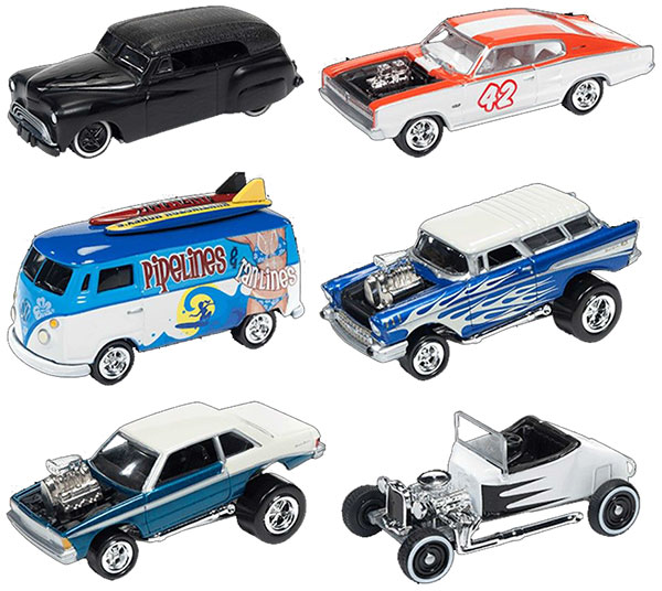 Johnny Lightning Street Freaks R2-B 6種セット[Johnny Lightning]《在庫切れ》
