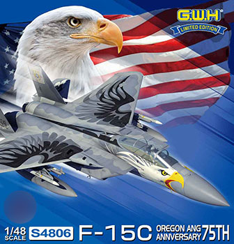 1/48 F-15C オレゴン州空軍 75周年記念塗装 プラモデル[グレート