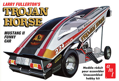 Amazon.co.jp: AMT 1/25 1975 マスタングII ファニーカー TROJAN
